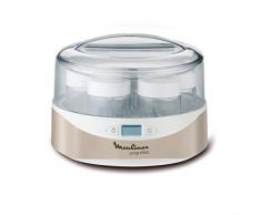 Moulinex YG231E Yogurteo Yogurtiera con 7 Vasetti in Vetro da 160 ml