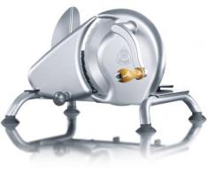GRAEF H9EU H9 Affettatrice Manuale in Metallo, Acciaio Inossidabile/Legno, Argento