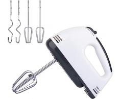 SQUADO Sbattitore Elettrico 180W Frullatore 7 velocita Impastatore Doppia Frusta, in Acrilonitrile butadiene stirene