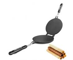TAMUME Cono Gelato Waffel Piastra Cono Crêpière Pan per Croccante Frittata (Cone Waffle)