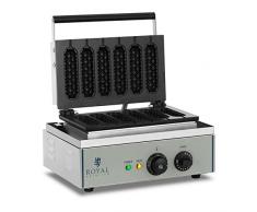 Royal Catering - RCWM-1500-S - Piastra per waffel su stecco - 1.500 Watt