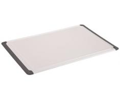 Kesper - Tagliere/Tovaglietta antiscivolo in plastica 45 x 30 cm grigio