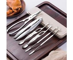 Set di Strumenti di Frutti di Mare per Granchio con Scatola Utensili da Cucina Clip per Granchio Aragosta Dado Cracker di Crostacei Pinze Pratiche JQM Kitchen Pinza per Crostacei Riutilizzabile Set di Strumenti di Frutti di Mare per Granchio con Scatola Utensili da Cucina Clip per Granchio Aragosta Dado Cracker di Crostacei Pinze Pratiche JQM Kitchen Pinza per Crostacei Riutilizzabile