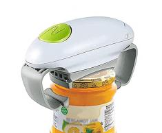 Apriscatole, Automatico One Touch Apri Barattolo Multifunzionale Elettrico Apri Barattolo Portatile a Mani Libere Per Anziani Con Artrite e Apri Coperchio Settimanale