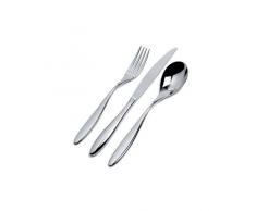 Alessi Mami SG38S75M Servizio Completo di Posate di Design 75 Pezzi in Acciaio Inox