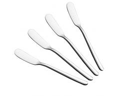 BONHHC Coltello da burro in acciaio inossidabile Coltello da burro/acciaio inossidabile lucidato a specchio/utensile da Cucina per spalmare Burro Crema Formaggio/1,7 * 16,6 cm