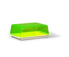 Kimmel Burriera, Plastica, Bianco/Verde Trasparente