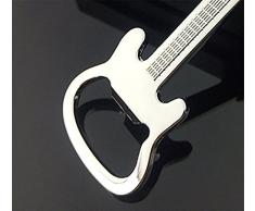 fablcrew apribottiglie di birra di portatile e portachiavi a forma di chitarra lunghezza 75 mm