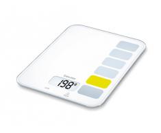 Beurer 704.08 KS 19 Bilancia da Cucina, Multicolore, eléctrica, vetro