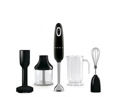 SMEG Frullatore a Immersione HBF02BLEU, Nero
