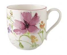 Villeroy & Boch Mariefleur Bicchiere da Latte Macchiato, 480 ml, Altezza 11 cm, Porcellana, Basic