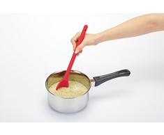 Colourworks - Cucchiaio in silicone, 30 cm, colore: Rosso