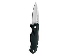Leatherman Crater c33 - Coltello a serramanico multiuso, colore: Nero