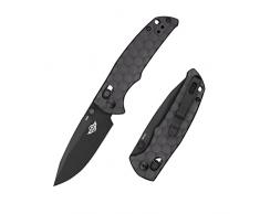 OKNIFE Rubato3 coltello da campeggio con clip, lama in acciaio inox, manico in alluminio,coltello pieghevole per campeggio,escursionismo,caccia,sopravvivenza.(Grigio)