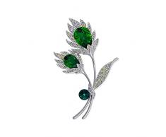 HONGYIFEI2021 Spilla Spille Corsage di Cristallo Abiti Scialli Temperamento Pins Sciarpe Chiusura Moda Maglione Catena con Accessori Regalo a Madre brocca (colore : A)
