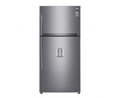 LG GTF916PZPYD Frigorifero Smart Doppia Porta Total No Frost con Congelatore, 592 L, 38 dB, Tecnologia Multi Air Flow, Linear Cooling, Door Cooling - Frigo con Freezer, Wi-Fi e Display LED