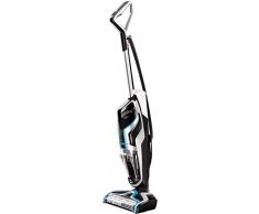BISSELL CrossWave Pet Pro | Aspirapolvere/Lavando/Asciugatrice | 3 in 1 per animali domestici | Ideale per Tappeti, Piastrelle & Pavimenti in Legno | Formula Inclusa | 74dB | Nero/Titanio/Blu | 2225N