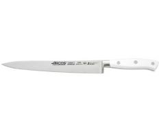 Arcos Serie Riviera Blanc - Coltello di Filetto Coltello Bistecca - Acciaio Inossidabile Forgiato Nitrum 200 mm - Manico Polioxymetilene (Pom) Colore Bianco