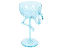 Luxshiny Bicchiere Cocktail Fenicottero Bicchieri Creativi Calice Vino Calici Champagne Coppa Margarita Ideale Per Vino E Bevande Matrimonio O Anniversario Azzurro Cielo