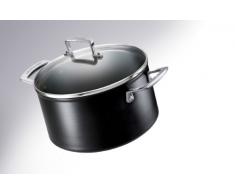 Le Creuset Casseruola con Coperchio, Alluminio Antiaderente, 24 cm