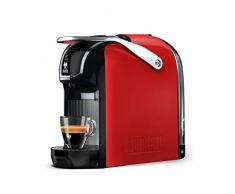 Bialetti New Break - Macchina Caffè Espresso a Capsule in Alluminio con Sistema Bialetti il Caffè dItalia, Design Compatto, Rosso