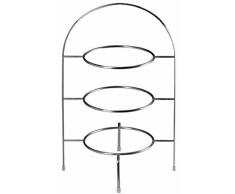 Alzata Per Torte A 3 Livelli Con Bastoncini Di Supporto - 9/12/16 Cm - Per Matrimoni E Feste