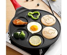 Kavolet Padella pancake, Teglia per pancake, Stampi per pancake per bambini, Crepiera padella, Padella antiaderente per pancake con 7 forme di animali