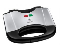 Russell Hobbs 17936-56 Tostiera, 700 Watt, Acciaio Inossidabile, Nero/Acciaio