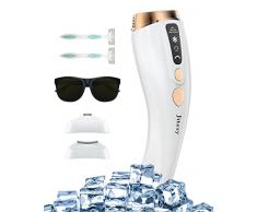 JITESY IPL Epilatore Luce Pulsata,Epilatore Viso Donna 3 FUNZIONI-HR/SC/RA e 6 Livelli di Energia e 2 Testina Di Precisione,Epilatore Laser INFINITO FLASH Perfetto Per Zona Bikini,Ascell