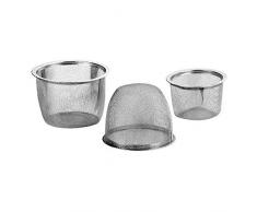 Ibili - Filtro da tè per teiera, in acciaio Inox