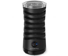 KitchenBrothers Montalatte Elettrico Cappuccino - Cappuccinatore - Schiuma Latte Macchina - Monta Latte - Scaldalatte Cioccolatiera Kasanova - Scalda Latte - Antiaderente - Nero