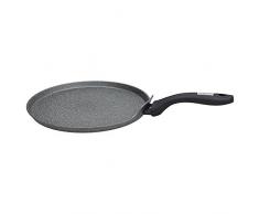Tognana WI758CRAMNF Tegame Crepiera Mythos, Alluminio, Grigio, 0