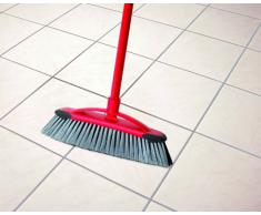 Vileda Scopa 2 in 1 Classica, per Interni, con Due Tipi di Fibre, per Polvere, per Capelli, con Bordo Paracolpi, 14.5 x 34 x 5.5 cm, 281 g