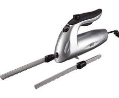AEG 520696 EM 5669 Coltello elettrico con 2 Lame 180 Watt, Argento