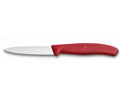 Victorinox SwissClassic Spelucchino Manico, Acciaio Inossidabile, Rosso