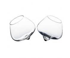 Normann Copenhagen 120950 Set 2 Bicchieri per Liquore, Diametro 8,5 cm, 15 cl
