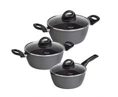 STONELINE 18505 Set di pentole, Alluminio pressofuso