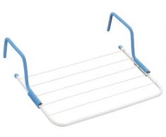 Gimi Quick Stendibiancheria da Termosifone in Acciaio, Stendino da 3 m, metallo