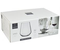 Bormioli Rocco 1334544 Bicchieri in Vetro Inalto, 44 cl