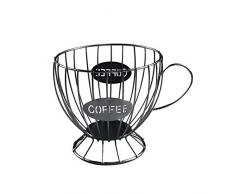 NRRN - Porta cialde da caffè, porta cialde e porta tazze, porta caffè e caffè