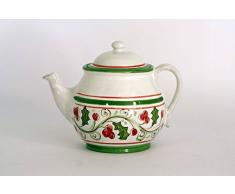 Teiera in ceramica di Caltagirone