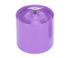 Juicer Cup, 22000r/min Velocità a vuoto Estrattore di succo portatile Frullatore ricaricabile USB Portatile da viaggiare per la casa per i viaggi(purple)