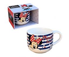 Tazza in ceramica, Minnie, Disney, tazza larga jumbo, 380 ml, in scatola