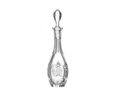 Arnstadt Cristallo Decanter Caraffa Cristallo UVA (37,3 cm) Ametista Lilla
