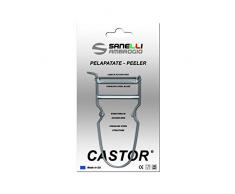 Pelapatate Castor lama inox su cartoncino