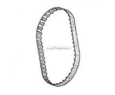 CINGHIA TRASMISSIONE 120XL GAGGIA PER GELATIERA DM1108