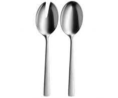 WMF Corvo 1158216330 - Posate da Insalata Grandi in Cromargan Protect