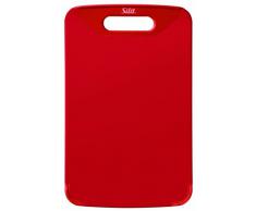 Silit 0020.7680.01 Tagliere Antibatterico 32 x 20 cm, Rosso