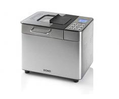 Domo B3971 B3971-Macchina per Il Pane in Acciaio Inox, Plastica, Nero, Argento (Opaco)