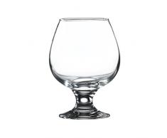 Genware-Bicchiere di vetro per Brandy NEV MIS568, 39 cl, 13,5 ml (confezione da 6)